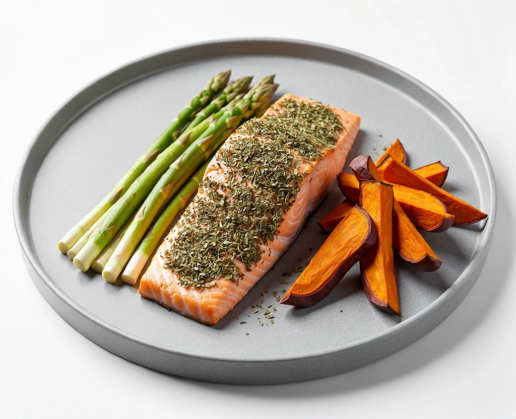 Baked Salmon Dinner